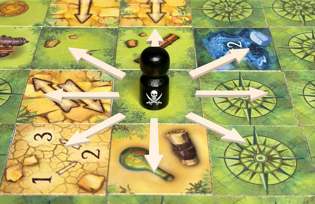Terra Incognita Pirate Board Game Explore the Island